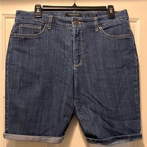 Jones New York Blue Denim Shorts